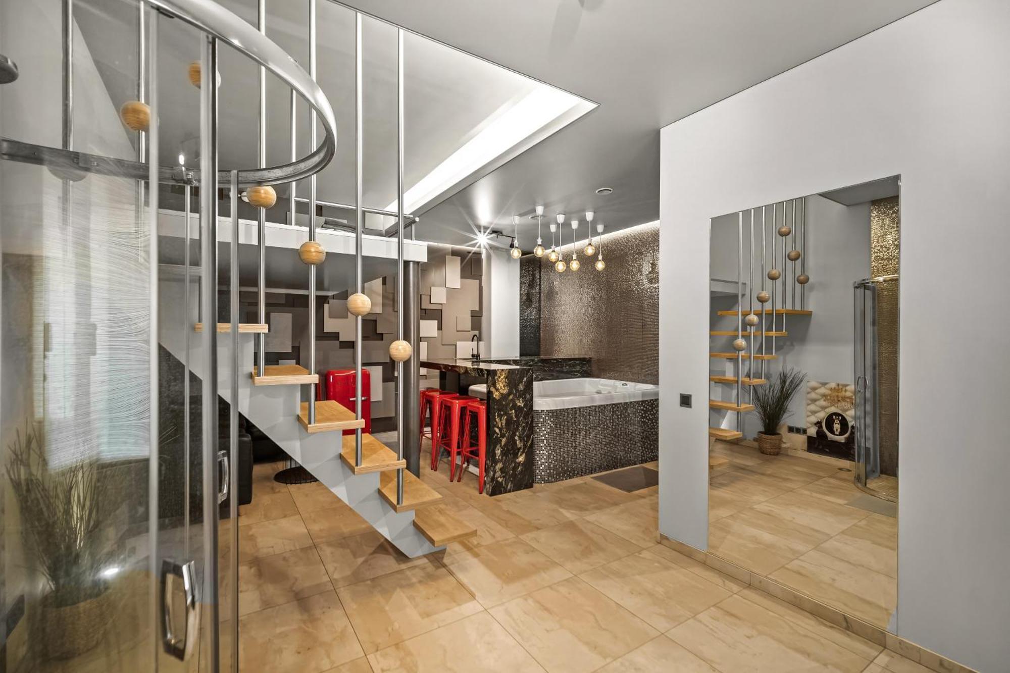 Secret Lounge - Cozy Studio With Sauna And Jacuzzi Vilnius Exterior photo
