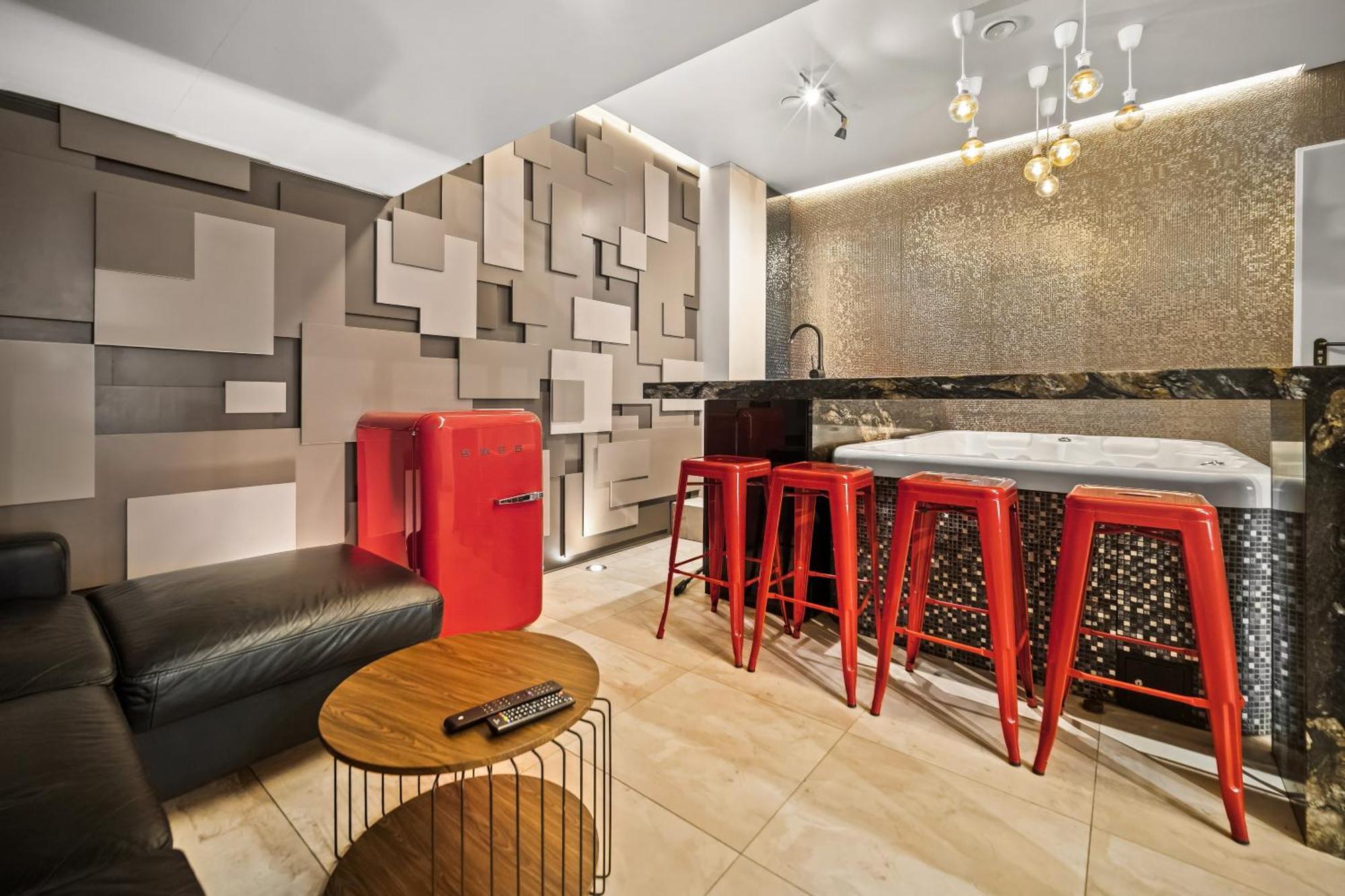 Secret Lounge - Cozy Studio With Sauna And Jacuzzi Vilnius Exterior photo
